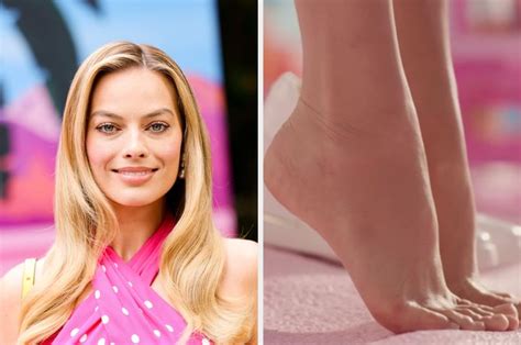 foot scenes|Margot Robbie Reveals How 'Barbie' Foot Scene Was Filmed.